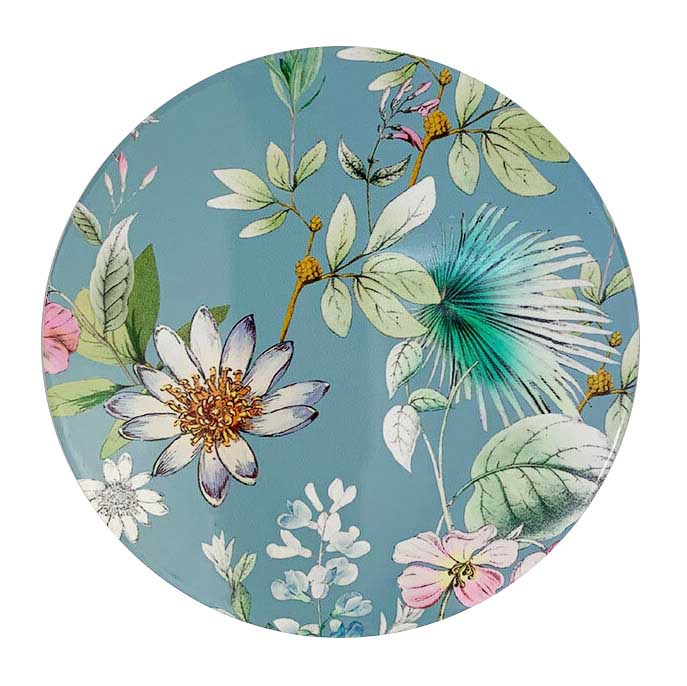Dyme Ceramic Trivet With Cork Back - Daisy Chain